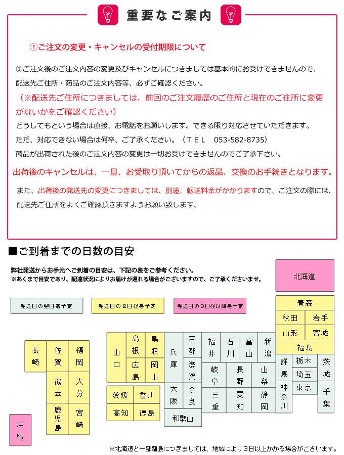 注文内容変更について